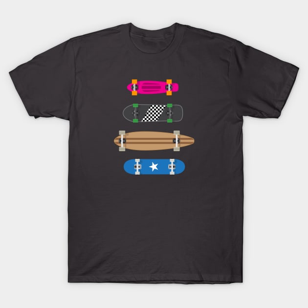 Epic Skateboard T-Shirt by TheVectorMonkeys